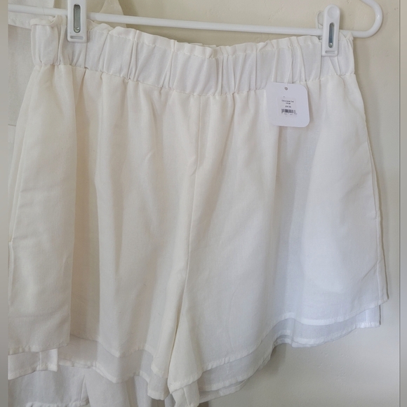 Linen Top & Shorts Set - Picture 4 of 5